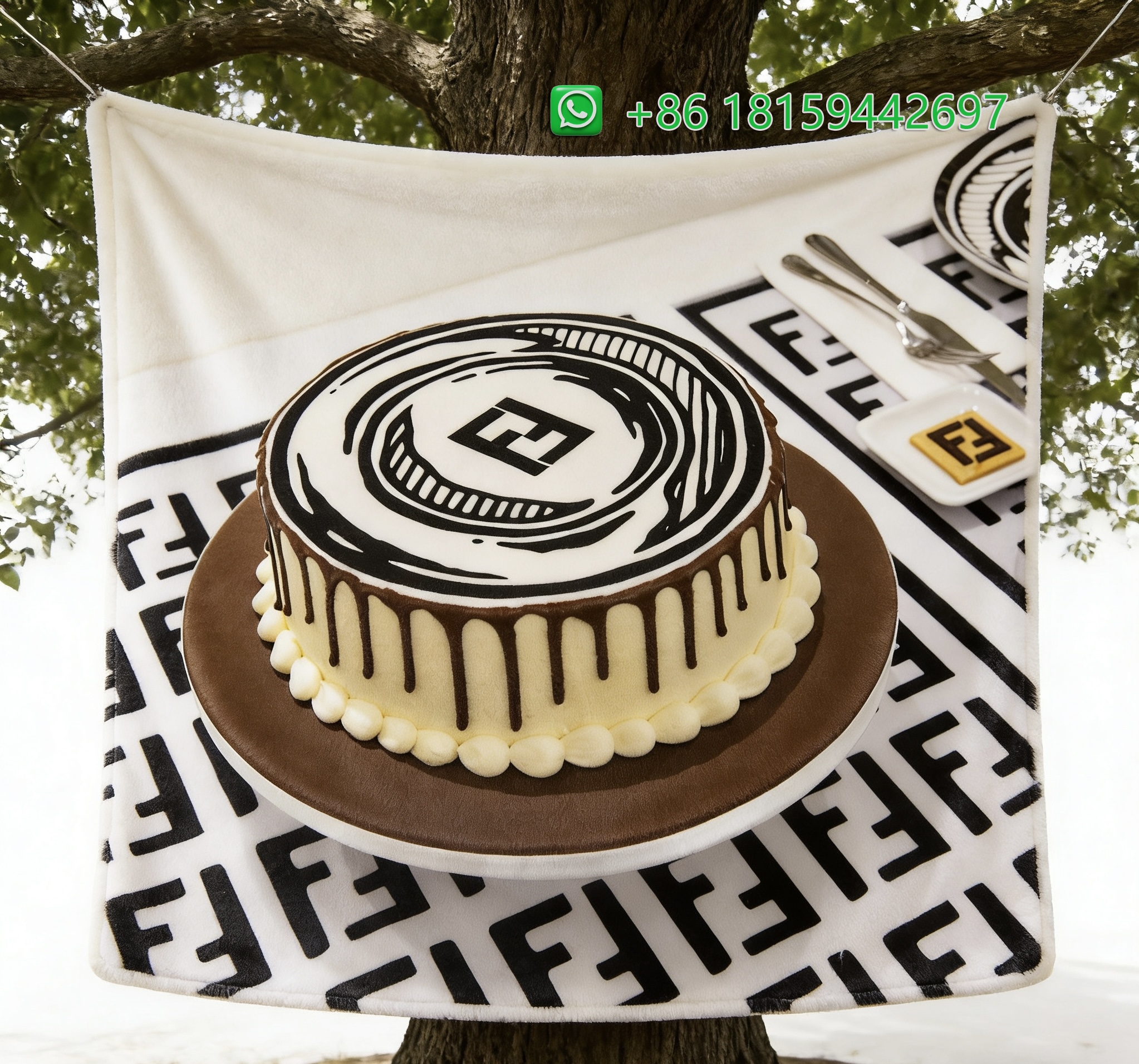 Fendi Throw Blankets